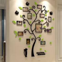 Family photo frame tree wall sticker thumbnail 4