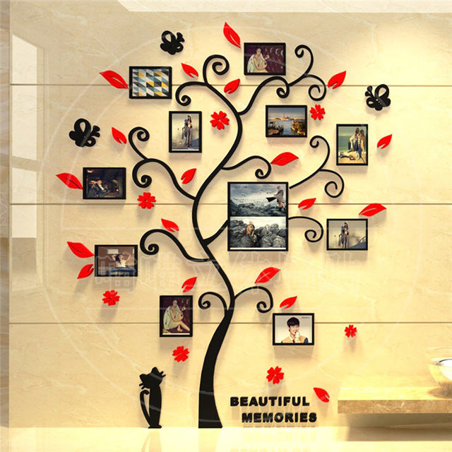 Family photo frame tree wall sticker - Image 5