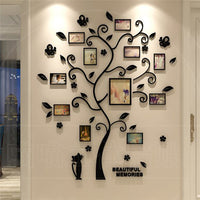 Family photo frame tree wall sticker thumbnail 2