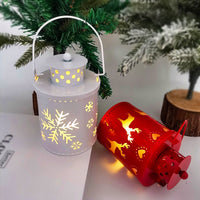 Christmas Candle Lights LED Small Lanterns Wind Lights Electronic Candles Nordic Style Creative Holiday Decoration Decorations thumbnail 6