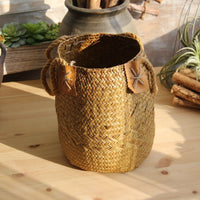 Hand woven basket flower basket basket rattan thumbnail 6