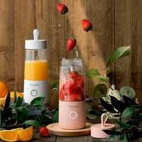 350ml Portable Blender Juicer Electric USB Rechargeable Mixer Smoothie Slushy Cup Juice Blender Bottle USB Charging Kitchen Gadgets thumbnail 4