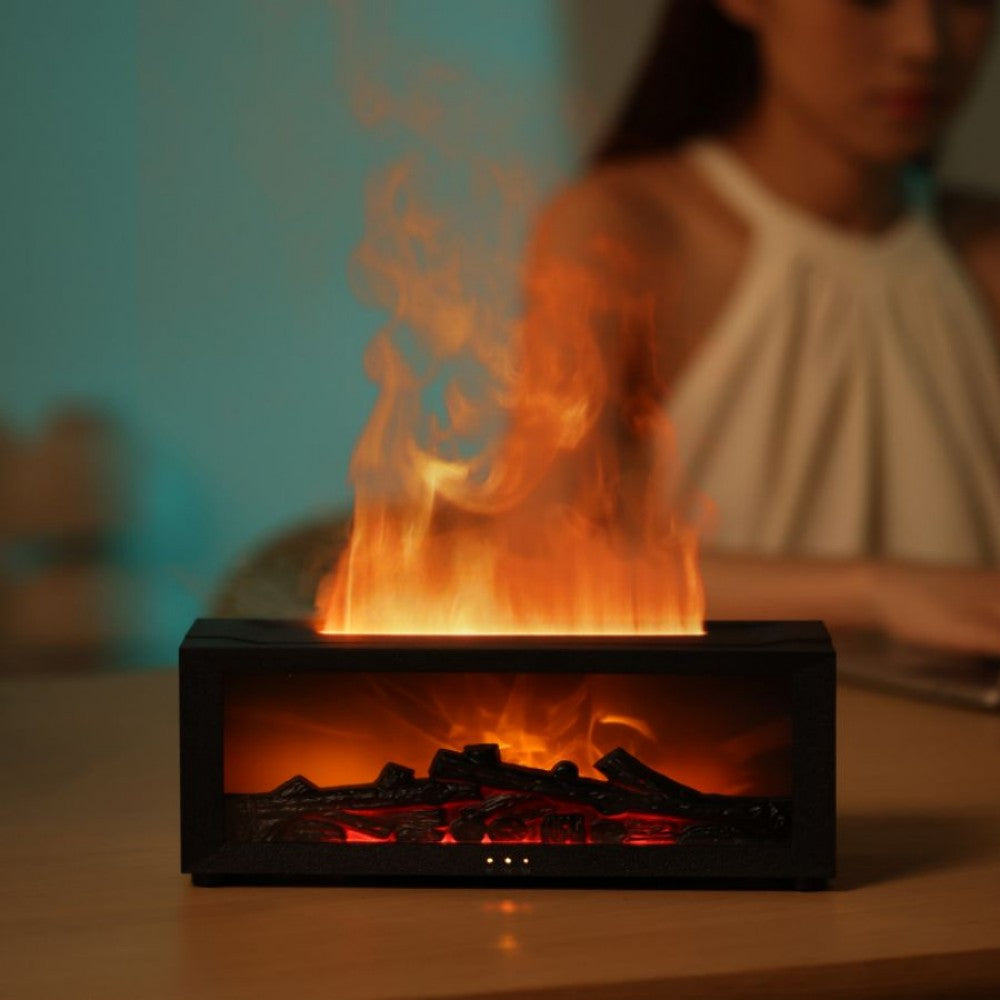 Fireplace Simulation Flame Aromatherapy Machine - Image 1
